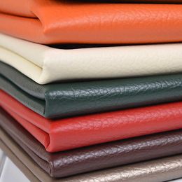 PU synthetic leather Fabric Faux Leather Fabric for Sewing PU artificial leather for DIY bag material 210702