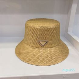 fashion 2021 designer bucket hat fisherman Braided women sun hats for gift designer hats fashion luxury men Bucket Hat