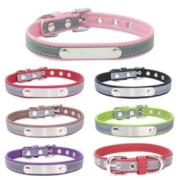 Cat Collars & Leads Elastic Collar Safety Adjustable With Soft Velvet Material 5 Colours Pet Product Small Dog