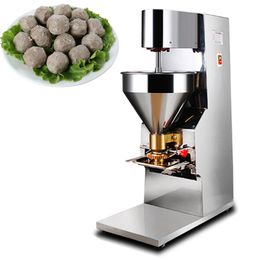 vegetables ball UK - Commercial Vertical Automatic Meatball Maker Vegetable Meat FIsh Ball Making Machine Balls Forming Machine Kitchen Equipment