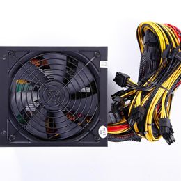 RTX3080 Power supply ATX 1600W 1800W 2000W MiningPsu 90 plug Psu Mining Btc machine supports 6/8gpu graphics card