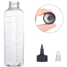 PET Plastic Squeeze Bottle 30m-100ml-250 mL Dropper Bottles with Graduated Measurements