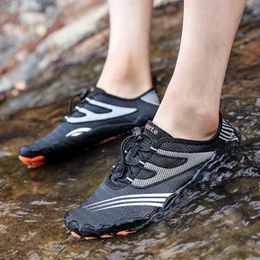 Rubber Upstream Shoes Breathable Non-Slip Outdoor Jogging Water Sport Aqua Shoes Diving Socks Tenis Masculino Quick-Dry Surfing Y0714