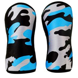 Exercise Running Pain Management Arthritis Pain 7mm Weightlifting Squat FitnessKnee Sleeves (One Pair) Knee Support Q0913