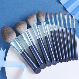 Custom Logo Makeup Brush Luxury Beauty Brushes Super Soft Vegan Cosmetics Foundation Make up Tool Set