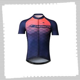 Cycling Jersey Pro Team MERIDA Mens Summer quick dry Sports Uniform Mountain Bike Shirts Road Bicycle Tops Racing Clothing Outdoor Sportswear Y21041248