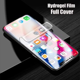 Front Cover Film 100D Hydrogel For Huawei P40 P30 P20 Screen Protector Honour 10 20 Mate Pro Protective Cell Phone Protectors