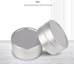 10g Packing Boxes empty aluminium cream jars,cosmetic case jar,10ml aluminum tins, metal lip balm container