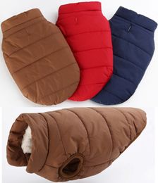 Warm Winter Dog Coat Dog Apparel Puppy Clothing Vest Comfortable Fleece Pet Jacket Coats For Small Medium Large Dogs hot YFA3164