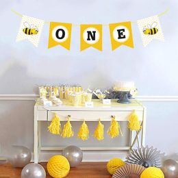 Bee theme Baby Shower, Sunflower Baby Shower, Party Straws, Bee Birthd