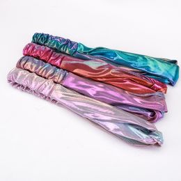 Hair Clips & Barrettes Fashion Ballroom Sequin Headband Super Flash Laser Cross Fabric Women