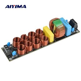 subwoofer filter UK - AIYIMA 4400W EMI 20A High Frequency Power Filter supply Assembled Board For Speaker Amplifier 211011