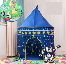Baby indoor castle dollhouse children tent princess play house