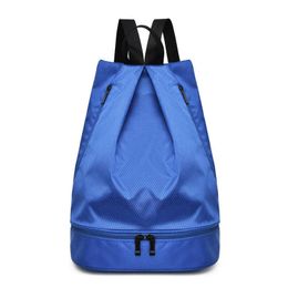 Women's Sport Gym Beach Bag Small Female Nylon Waterproof Dry Travel Shoe Handbags For Swimming Sporttas Fitness Backpack Y0721