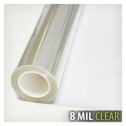 Car Sunshade SUNICE 1 52x1 2 3m 8 MIL Transparent Window Safety Film Security Shatterproof Protection Glass Sticker Building Res251t