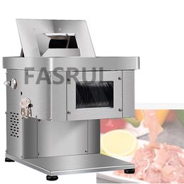 Commercial Multi-Functional Meat Cutter Machine Stainless Steel Cut Meat Shredded Diced Type Maker