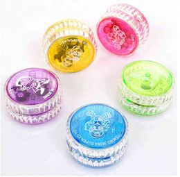 LED Flashing YoYo Ball Classic Children Clutch Mechanism Magic Yo-Yo Toys for Kids toy Party Fashion Toy ZXH G1125