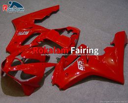 For TRIUMPH Daytona 675 2006 2007 2008 Fairings Motorcycle Bodywork Set Daytona 675 06 07 08 All Red Plastic Fairings (Injection Molding)