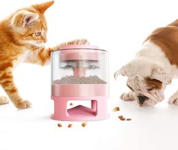 Dog and Cat Slow Feeder Treat Puzzle Toy of Pets for IQ Training with Healthy Eating,Funny pet Toys,Food Catapult bowl