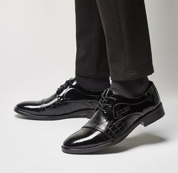 Fashion Slip on Men designer Dress Shoes Oxfords Business Classic Leather Men'S Wedding Suits luxurys casual Shoe Plus size 38-48