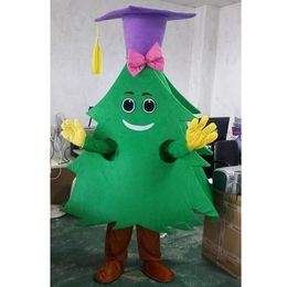 Halloween Christmas tree Mascot Costume High quality Cartoon theme character Carnival Unisex Adults Size Xmas Birthday Party Outdoor Outfit