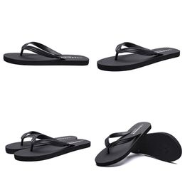 Slipper Black Slide Men Casual Sports Beach Shoes Hotel Flip Flops Summer Discount Price Outdoor Mens Slippers Size 39-44385 s s