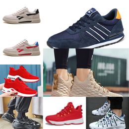 PJAO 2021 Erkek Kadın Koşu Ayakkabıları Platformu Eğitmenler Bej Siyah Gri Üçlü Beyaz 334 Açık Spor Sneakers Boyutu 39-44