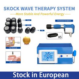 Spain in stock Physiotherapy Shock Wave Pain Relief Machine Ed Treatment Shockwave System
