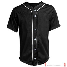 Customise Baseball Jerseys Vintage Blank Logo Stitched Name Number Blue Green Cream Black White Red Mens Womens Kids Youth S-XXXL 1GH6F