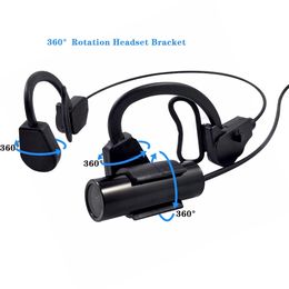 Mini Bullet Camera With Headset Bracket OTG Android Smartphone Device USB Webcam For Helmet Police Webcast