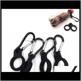 Other Festive Party Supplies 200Pcs Water Holder With Hang Buckle Carabiner Clip Key Ring Fit Cola Bottle Shaped Sile Carrier 298655 J Ds1R4