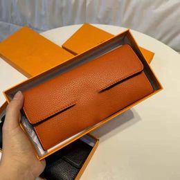 2022 High Quality Coin Purses Designer Wallets Cardholder Long Style luxurys Men and Women Purse Lady Pocket Fashion wallet with box