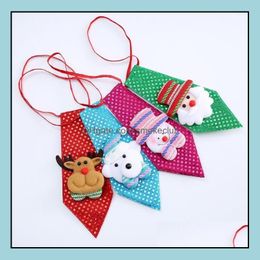 Christmas Decorations Festive & Party Supplies Home Garden Year Tie Aessories Boys Creative Bow Korean Children Dance Decoration For Kids Sn