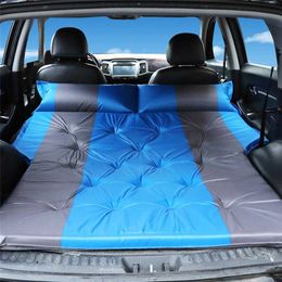 Car SUV Air Inflatable Travel Mattress Auto Blow Up Camping Bed Outdoor Air Mattress Raised Airbed