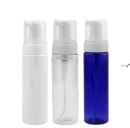 NEW200ML Foaming Dispensers Pump Soap Bottles 3 Colours Refillable Liquid Dish Hand Body Soap Suds Travel Bottle RRF12708