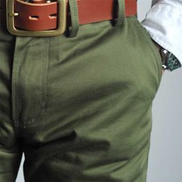 RGT-0003 Red Tornado WW2 US Army Officer Trousers 9oz Cotton Super Quality Casual Durable Stylish Chino Pants 211108