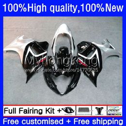 Moto Bodys For SUZUKI KATANA GSXF-650 GSX 650F GSXF 650 Silver black 08 09 10 11 12 13 14 29No.43 GSXF650 GSX650F 2008 2009 2010 2011 2012 2013 2014 GSX-650F 08-14 Fairing