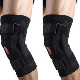 Dual Plate Support Knee Pad Adjustable To Prevent Patella Sports Equipment Non Slip Brace Strap SBR Composites Elbow & Pads