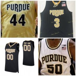 NCAA College Purdue Boilermaker Basketball Jersey 0 Mason Gills 1 Aaron Wheeler 2 Eric Hunter Jr.3 Jahaad Proctor Custom Ed