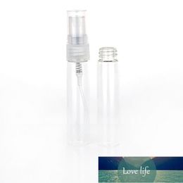 5ML Clear Mini Perfume Glass Bottle Empty Cosmetics Bottle Sample Test Tube Thin Glass Vials Small Spray Bottle toxic free and safe V1 Factory price expert design