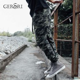 Gersri Brand Army Tactical Pants Multi-pocket Washing new Cotton Army Green Camouflage Cargo Pants Trourses Men Plus Large Size X0621