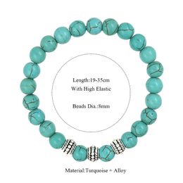 Jewelry Other Bracelets Amazon DIY hand string turquoise Buddha beads bracelet manufacturers creative wholesale