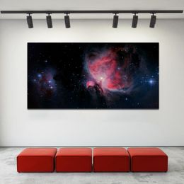 Colorful Space Planet Wall Art Pictures For Living Room Canvas Print Posters Big Size Cuadros Decoration No Frame