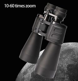 10-380X100 Professional Binoculars Telescope Zoom Quality Eyepiece Long Range Portable Tripod Large Diameter Outdoor Camping