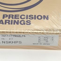 NSK Precision Angular Contact Ball bearing 7011CTYNSULP4 7011C SULP4 = 7011CG/GLP4 7011CY/GLP4 50mm 90mm 18mm