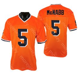 Ncaa College Syracuse Orange Football Jersey Donovan Mcnabb Size S-3xl All Ed Embroidery