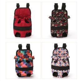 Dog Car Seat Covers Fashion Pet Shoulder Bag Camouflage Breathable Outdoor Travel Goods Backpack Puppy Kitten Chihuahua Teddy 4 Color