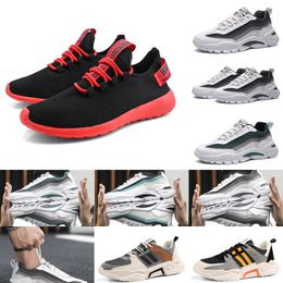 F5BA Comfortable men shoes casual running deep breathablesolid grey Beige women Accessories good quality Sport summer Fashion walking shoe 22