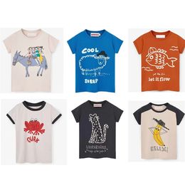 Nada Kids Summer Cotton T-shirts European and American Style Stylish Tops For Children Unisex Boys Girls Clothes 210619