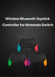 Wireless Bluetooth Gamepad For Switch Game Controller 6 Axis Gyro Dual Motor Vibration Joystick Handle Control Controllers & Joysti Joystick